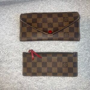 Louis Vuitton coin purse and wallet